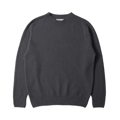 Pre-owned Margaret Howell Seamless Crew Neck Merino Cashmere 'asphalt' | Grey | Men's Size L