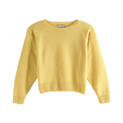 Pre-owned Margaret Howell Short Classic Crew Neck 'chamomile' | Yellow | Women's Size 12