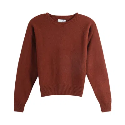 Pre-owned Margaret Howell Short Classic Crew Neck 'pheasant' | Tan | Women's Size 8
