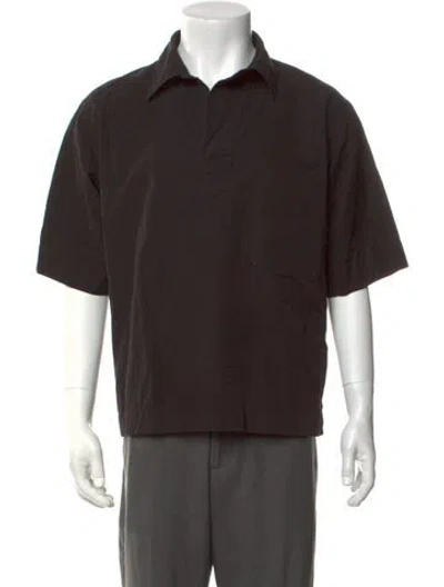 Pre-owned Margaret Howell Short Sleeve Shirt In Brown