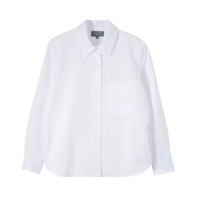 Pre-owned Margaret Howell Simple Shirt 'white' | Women's Size 10