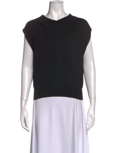 Pre-owned Margaret Howell Sleeveless Top In Black
