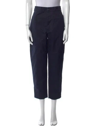 Pre-owned Margaret Howell Straight Leg Pants In Blue