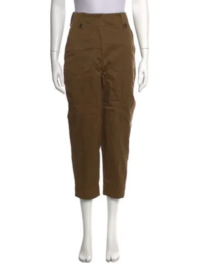 Pre-owned Margaret Howell Straight Leg Pants In Brown