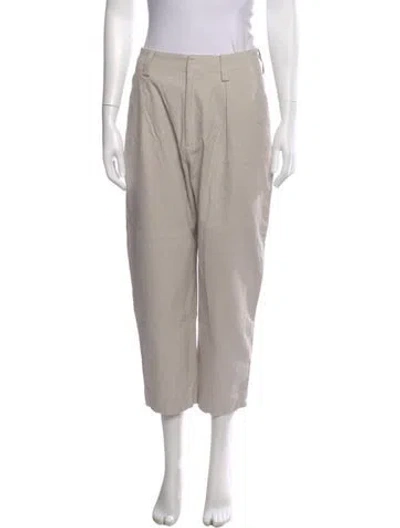 Pre-owned Margaret Howell Straight Leg Pants In Gray