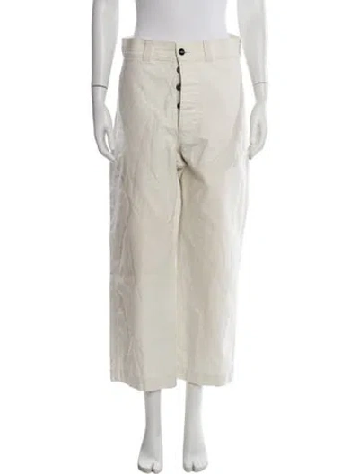 Pre-owned Margaret Howell Straight Leg Pants In Neutrals