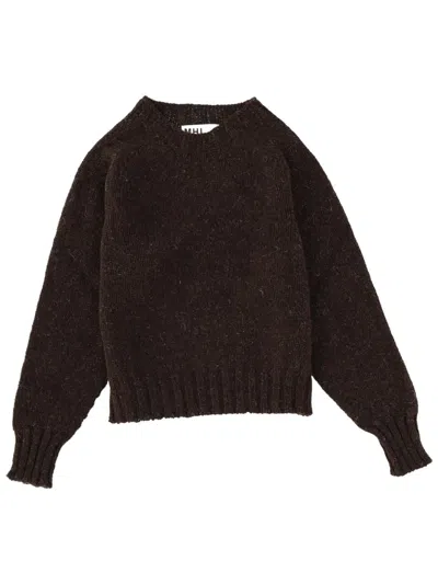 Margaret Howell Sweater "mhl" In Brown