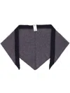 Margaret Howell "tipped Scout" Scarf In Gray
