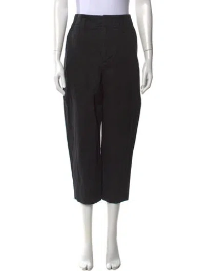 Pre-owned Margaret Howell Wide Leg Pants In Black