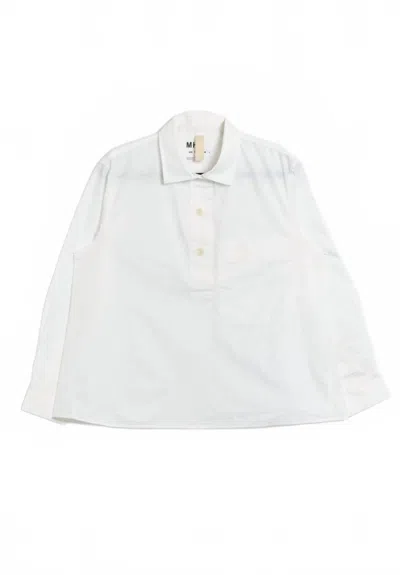 Margaret Howell Women's Big Pocket Swing Shirt In Off White