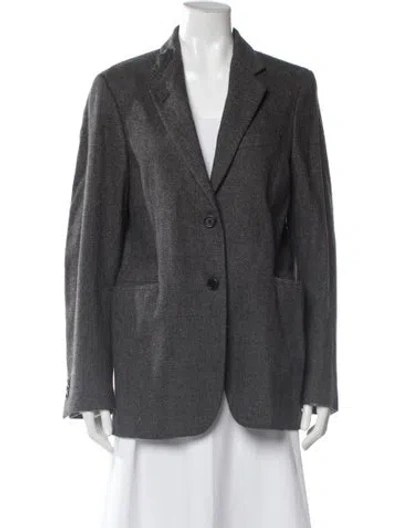 Pre-owned Margaret Howell Wool Blazer In Gray