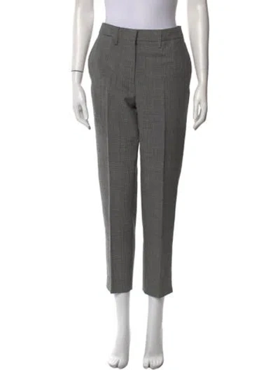 Pre-owned Margaret Howell Wool Straight Leg Pants In Gray