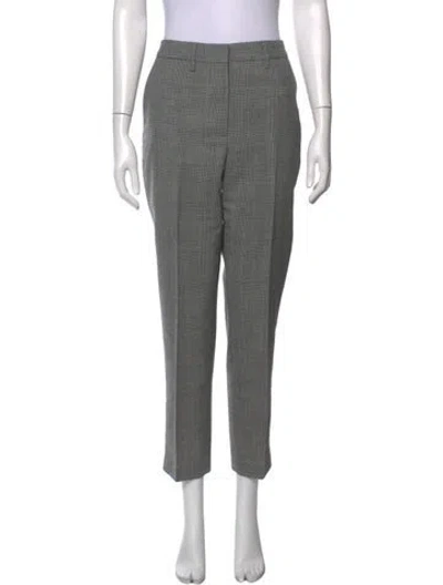 Pre-owned Margaret Howell Wool Straight Leg Pants In Grey