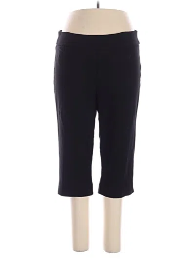 Pre-owned Margaret M Active Pants In Black