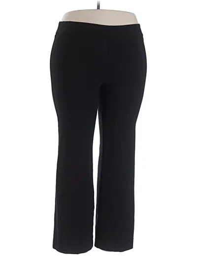 Pre-owned Margaret M Active Pants In Black