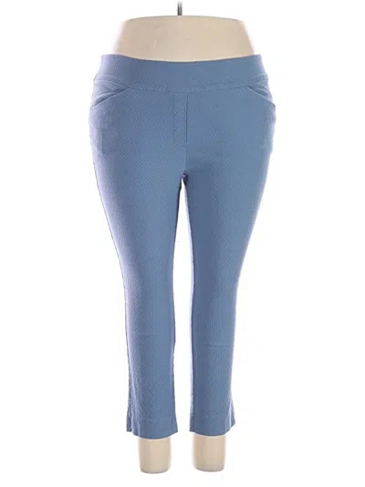 Pre-owned Margaret M Active Pants In Blue