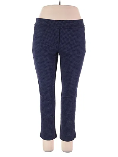Pre-owned Margaret M Active Pants In Blue