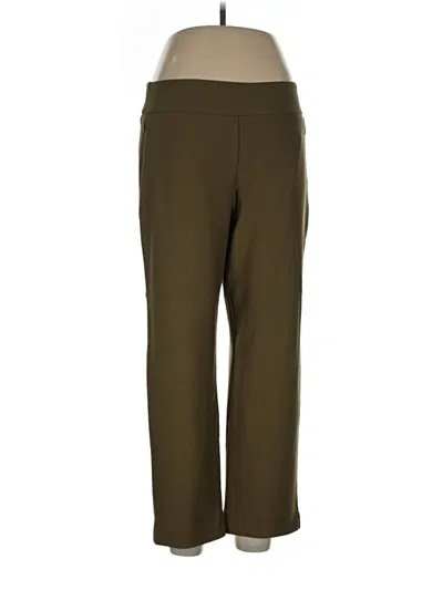 Pre-owned Margaret M Active Pants In Green