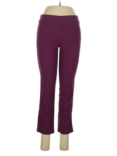 Pre-owned Margaret M Active Pants In Purple