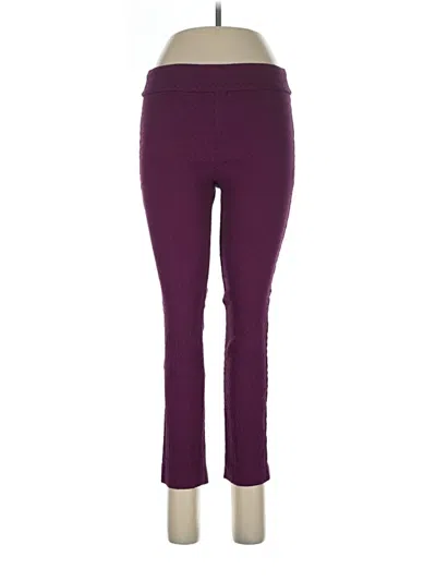 Pre-owned Margaret M Active Pants In Purple