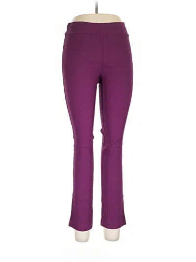 Pre-owned Margaret M Active Pants In Purple