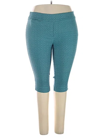 Pre-owned Margaret M Active Pants In Teal