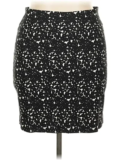 Pre-owned Margaret M Casual Skirt In Black
