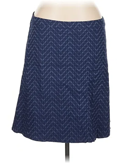 Pre-owned Margaret M Casual Skirt In Blue