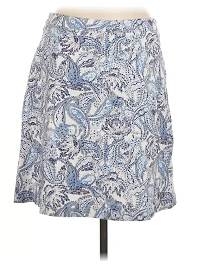 Pre-owned Margaret M Casual Skirt In Blue