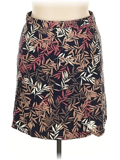 Pre-owned Margaret M Casual Skirt In Brown