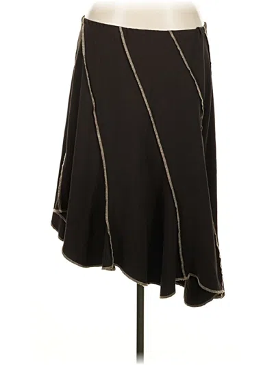 Pre-owned Margaret M Casual Skirt In Brown