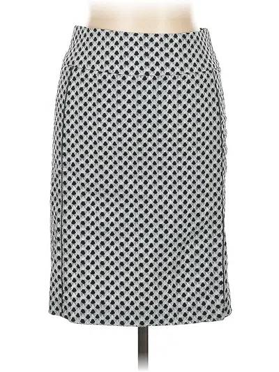 Pre-owned Margaret M Casual Skirt In Gray