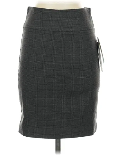 Pre-owned Margaret M Casual Skirt In Gray