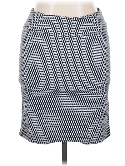 Pre-owned Margaret M Casual Skirt In Gray