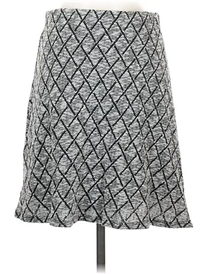 Pre-owned Margaret M Casual Skirt In Gray