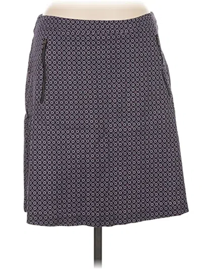 Pre-owned Margaret M Casual Skirt In Gray
