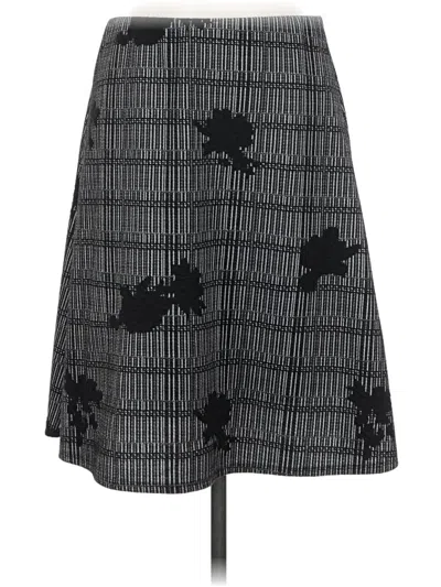 Pre-owned Margaret M Casual Skirt In Gray