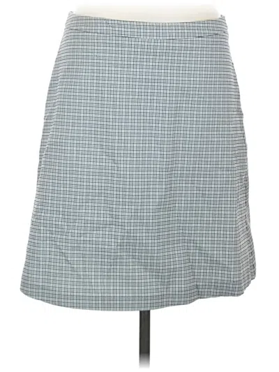 Pre-owned Margaret M Casual Skirt In Gray