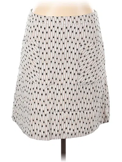 Pre-owned Margaret M Casual Skirt In Ivory