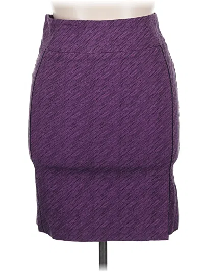 Pre-owned Margaret M Casual Skirt In Purple