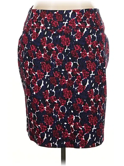 Pre-owned Margaret M Casual Skirt In Red