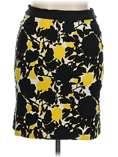 Pre-owned Margaret M Casual Skirt In Yellow