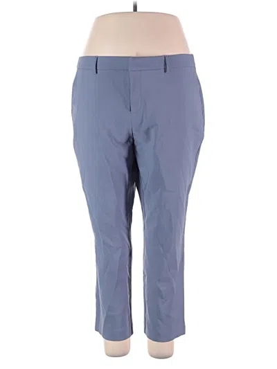 Pre-owned Margaret M Dress Pants In Blue