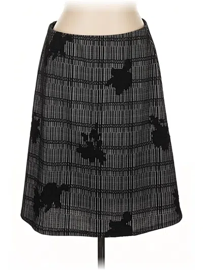 Pre-owned Margaret M Formal Skirt In Black