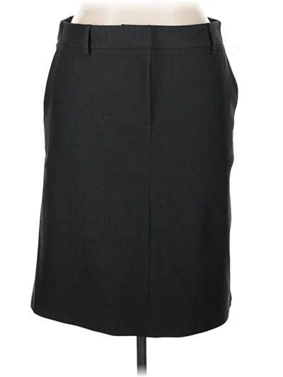 Pre-owned Margaret M Formal Skirt In Black
