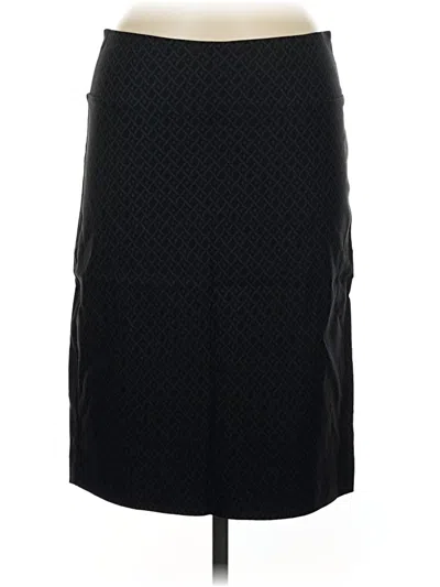 Pre-owned Margaret M Formal Skirt In Black