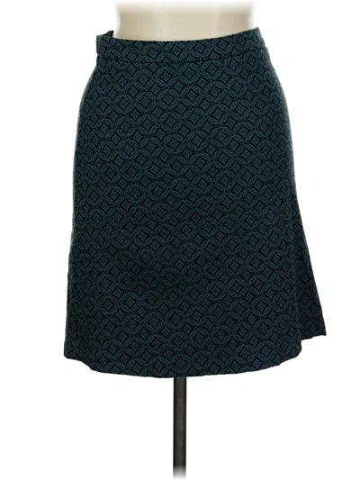 Pre-owned Margaret M Formal Skirt In Blue