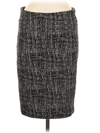Pre-owned Margaret M Formal Skirt In Gray