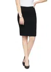 Margaret M Perfect Pencil Skirt In Black In Black