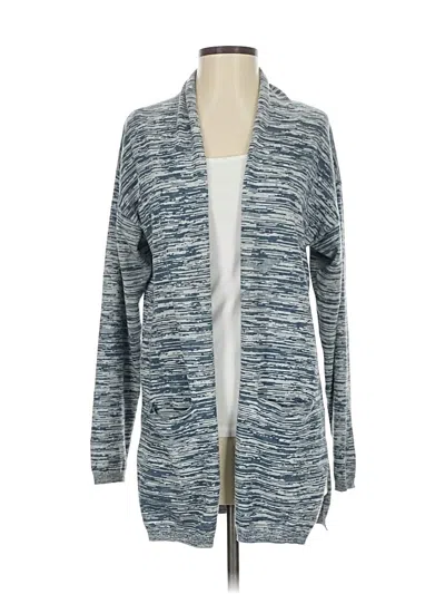 Pre-owned Margaret O'leary Cardigan Sweater In Blue